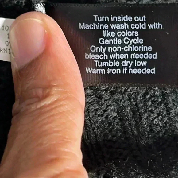 Lane Bryant Cardigan Duster Open Front Pearl Button Sweater Size 18/20 - Picture 7 of 7